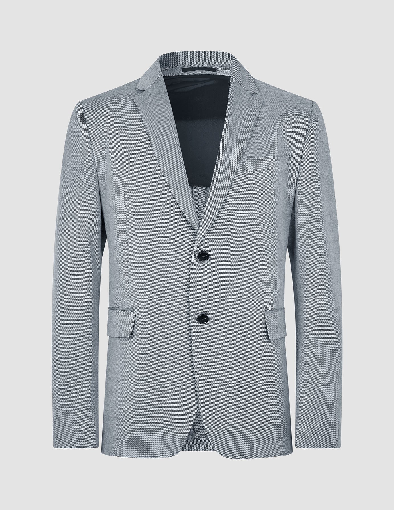 Essential Blazer Slim Ash Twill